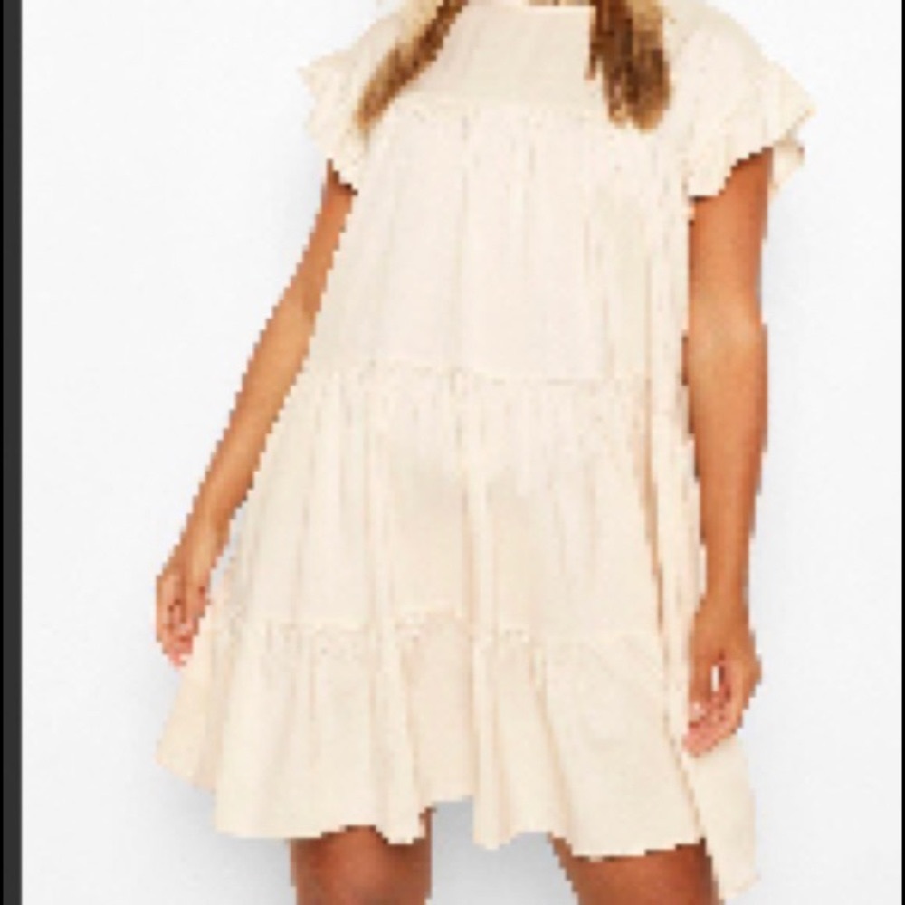 Women Tiered Smock Dress